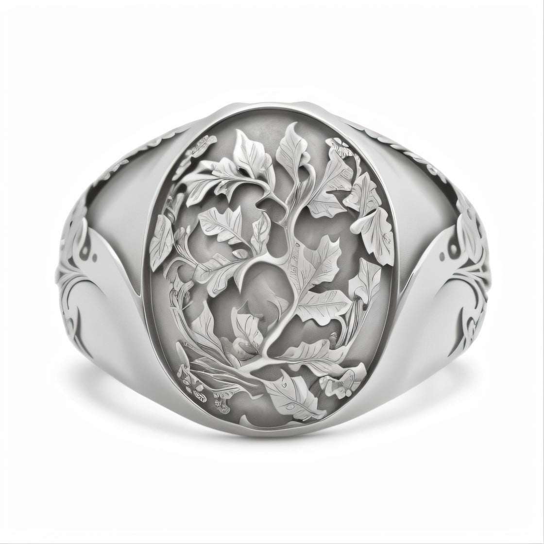 18K Gold Plated Agate Women Ring S925 Irregular Design Open Ring