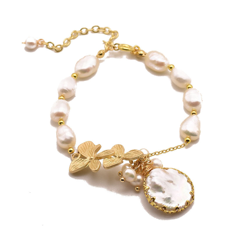 Christmas Gift Pearl Bracelet Jewelry Girls Wear Lucky Bracelet